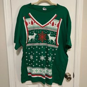 Ugly Christmas Vest Tshirt
